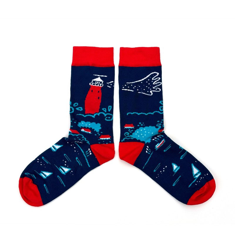 Skarpetki Bałtyk Latarnia 37-41 S-M