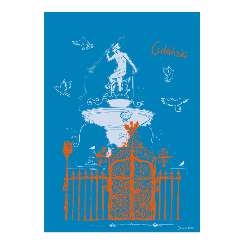 Plakat Gdańsk Neptun