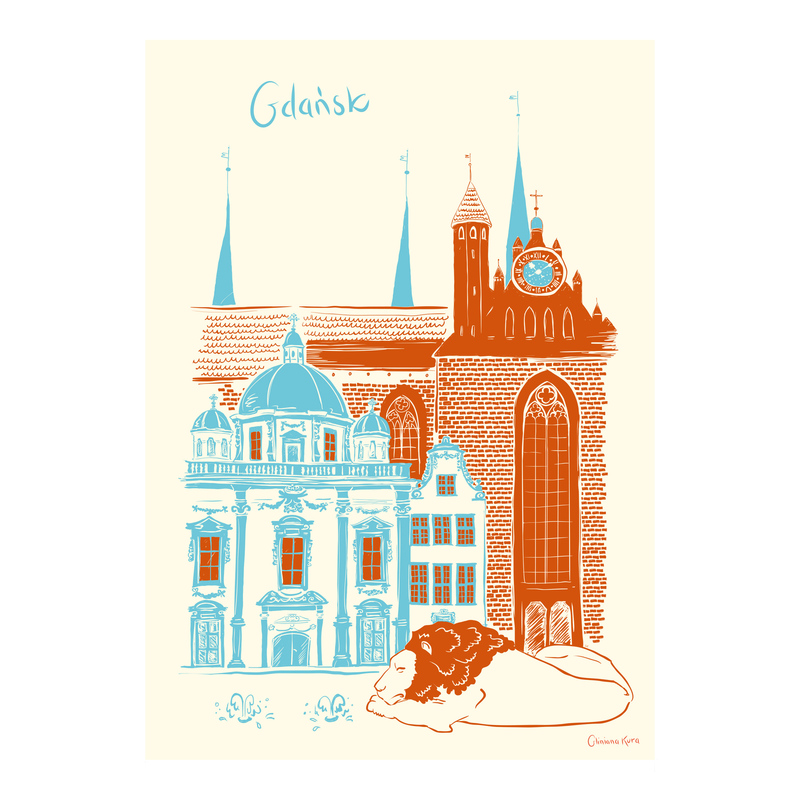 Plakat Gdańsk Kaplica Królewska