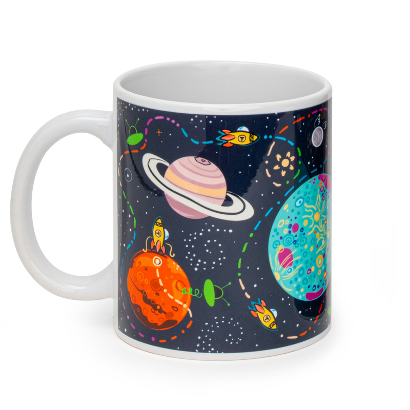 ​Kubek Ceramiczny FROO Kosmos, Biały