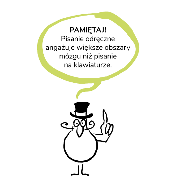 Kura przypomina: pisanie odręczne bardziej angażuje m&oacute;zg niż pisanie na&nbsp;klawiaturze