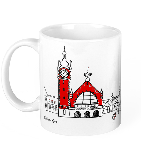 Kubek ceramiczny Gdańsk Dworzec 2