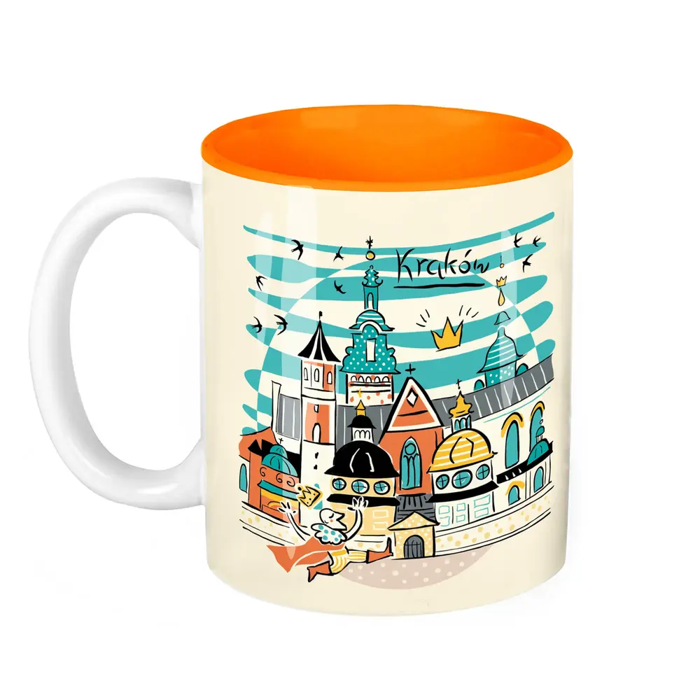 Kubek ceramiczny Kraków Wawel Katedra 1
