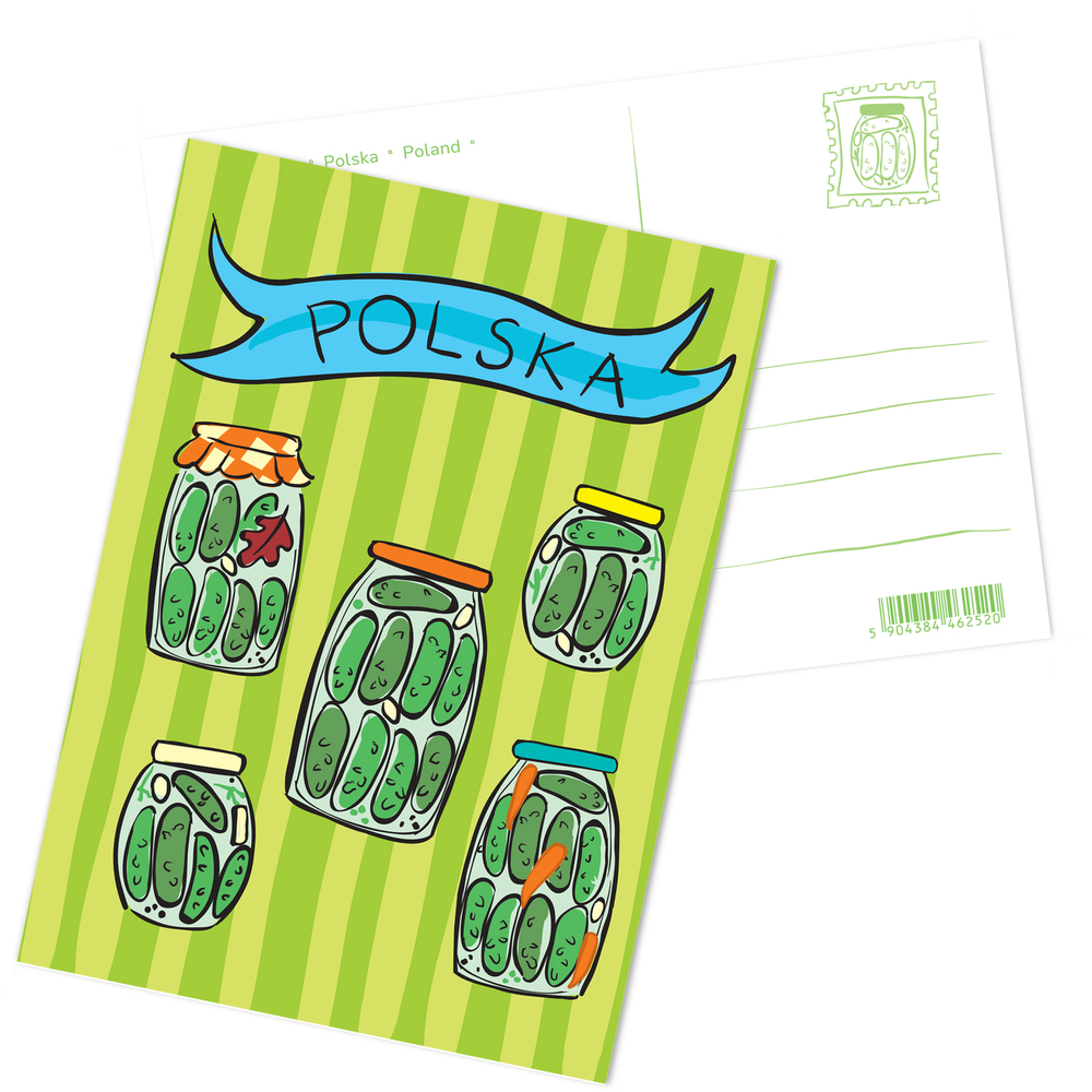 Pocztówka Polska Ogórki 1