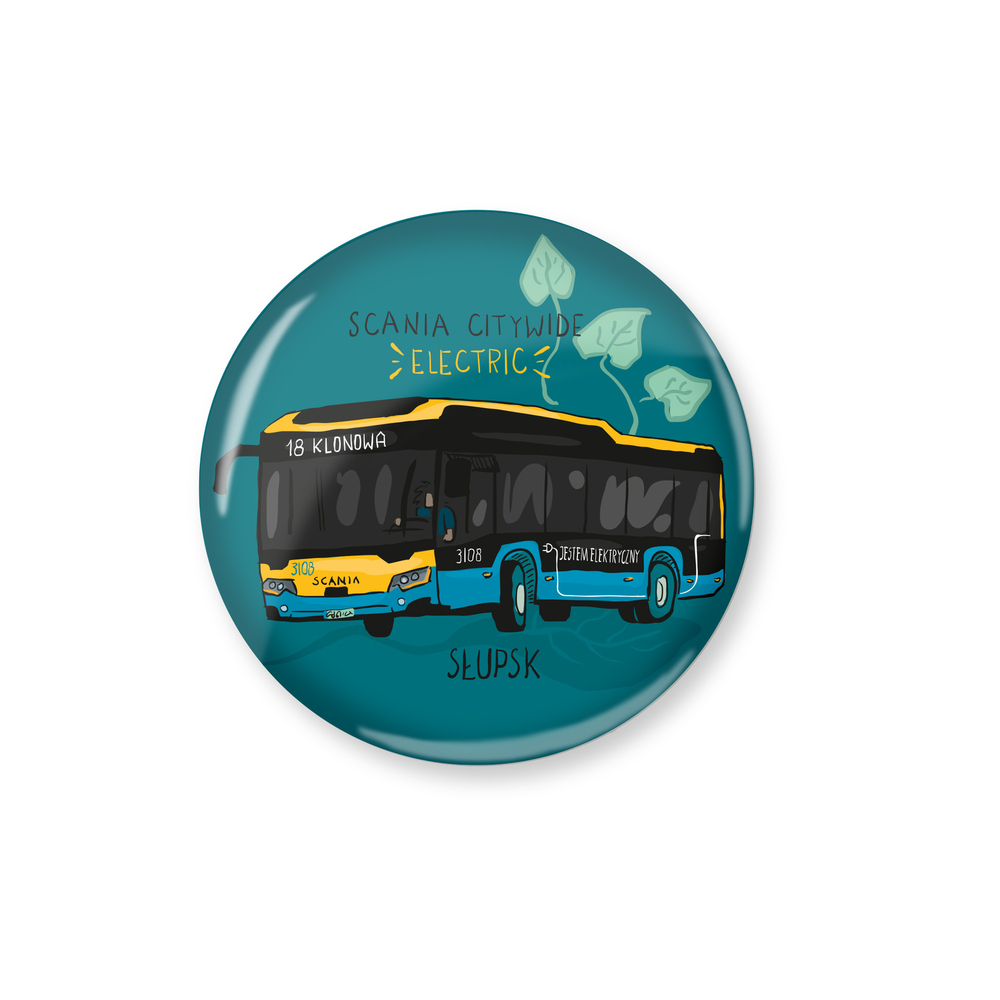Magnes Słupsk Autobus Scania Citywide Electric 1