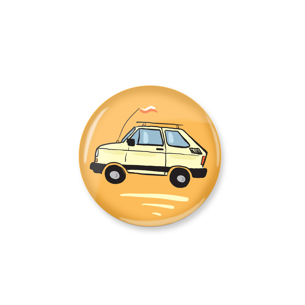 Mała Przypinka Polska Polski Fiat 126p 1