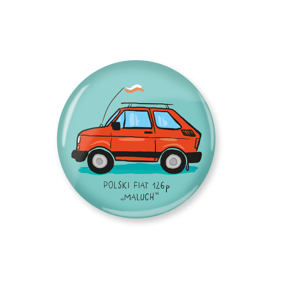 Magnes Polska Polski Fiat 126p 1
