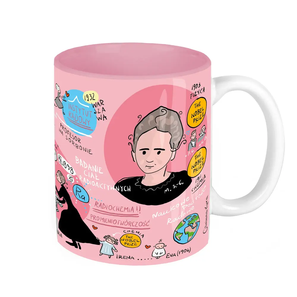Kubek ceramiczny Polska Maria Skłodowska-Curie 1