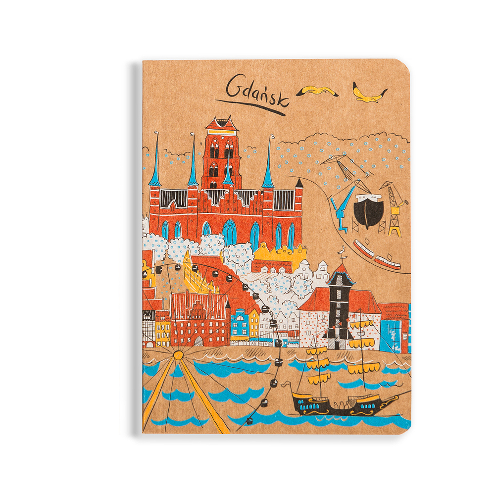 Notes gładki Gdańsk Panorama 1