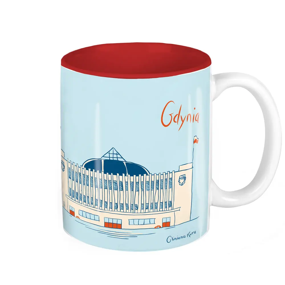 Kubek ceramiczny Gdynia Batory 1