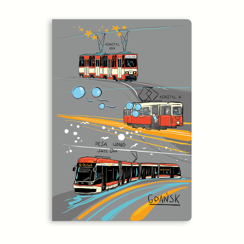 Zeszyt Gdańsk Tramwaje 1