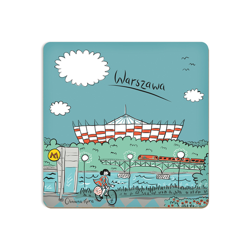 Podkładka pod kubek Warszawa Stadion Narodowy 1