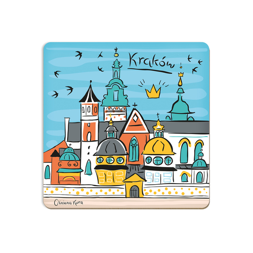Podkładka pod kubek Kraków Katedra na Wawelu 1