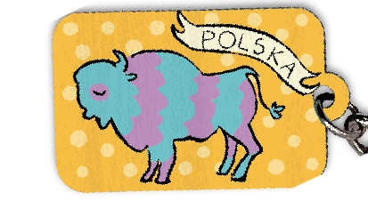 Breloczek Żubr – zabierz kawałek Podlasia wszędzie ze sobą